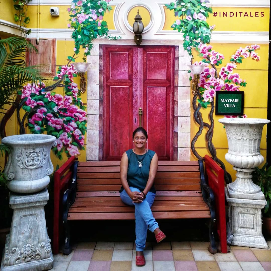 Public Instagram story by Anuradha Goyal