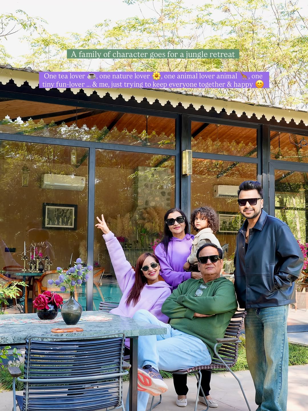 Prerna & Harsh’s public post about Aalia Jungle Bandarjudh